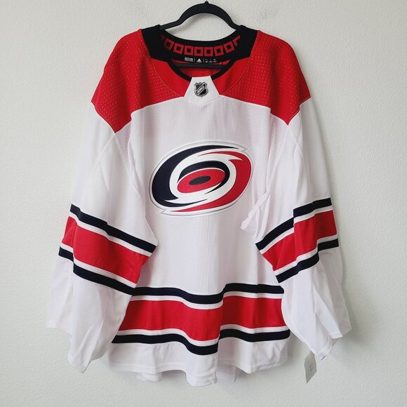 Adidas NHL Carolina Hurricanes Made In CanadaAuthentic Jersey Size 58G White